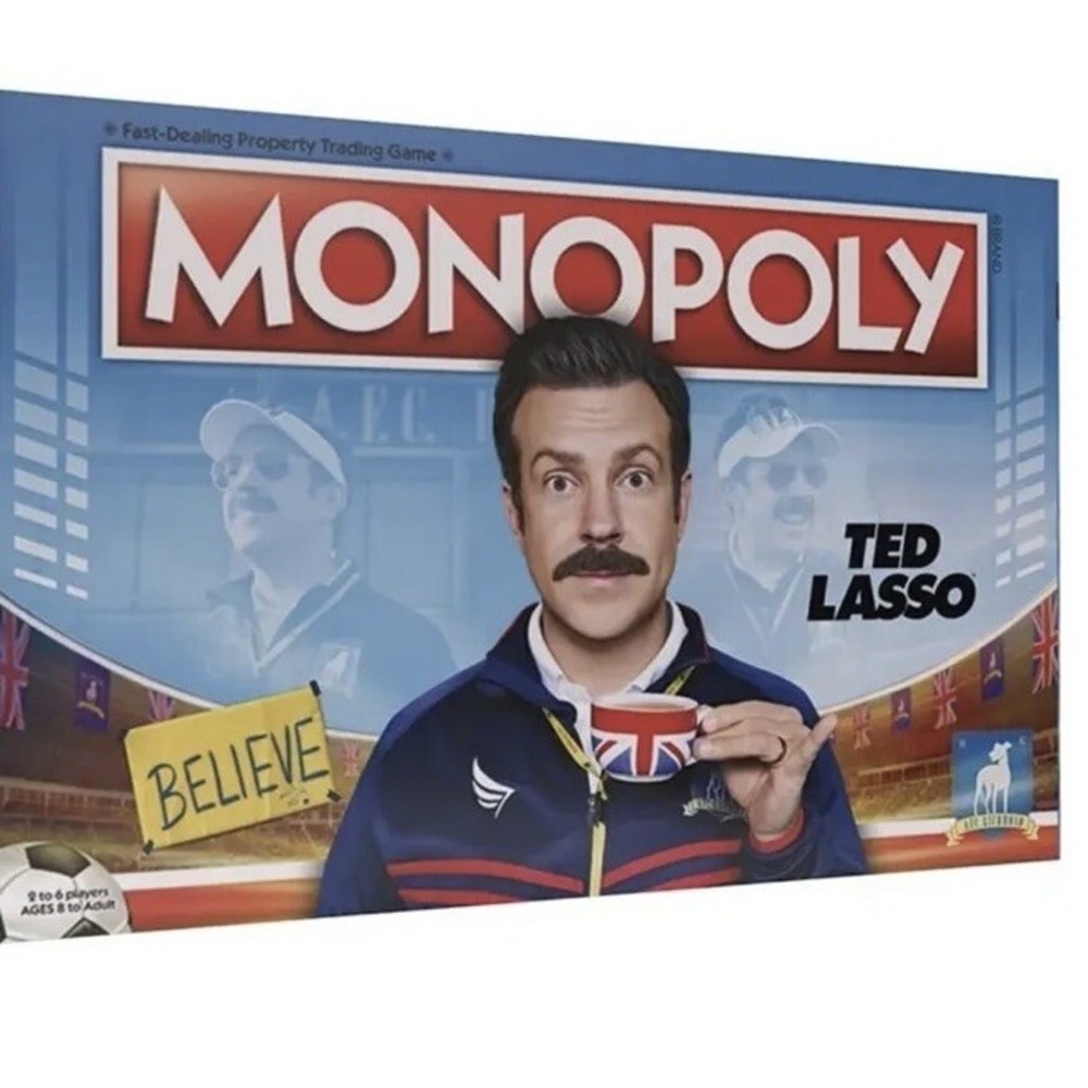 Ted Lasso Monopoly Game NEW AFC Richmond Jason Sudeikis Tv Show Game Xmas Gift